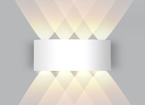 Διακοσμητικά εξωτερικά φώτα LED τοίχου 3500K θερμό λευκό για τον κήπο