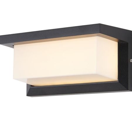 3000K μοντέρνο εξωτερικό τοίχωμα Sconce, πάνω κάτω τοίχωμα λάμπα Αδιάβροχη ηλιακή φόρτιση