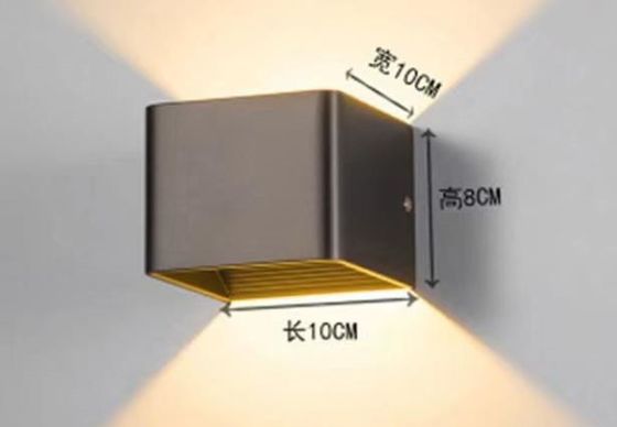 220V εξωτερικά φώτα LED, ανθεκτικά σε νερό, φώτα πάνω και κάτω, ηλιακή φόρτιση