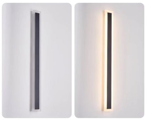 Ανθεκτικό στο νερό IP65 LED εξωτερικά φώτα τοίχου 3500K Ηλιακή φόρτιση για κήπο τοπίου